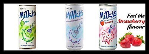 Amazon.com : Lotte Milkis Soft Soda Variety Favor (Yogurt